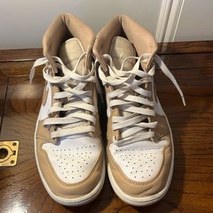 Nike Air Jordan Retro.  Mens Size 9. Good shape. Camel color.